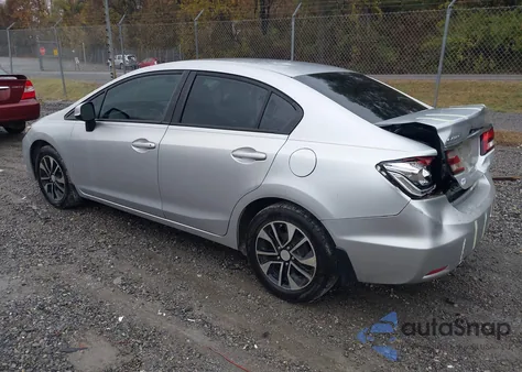 2013 Honda Civic Lx z USA, uszkodzony, nr VIN 2HGFB2F50DH505557